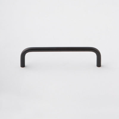 Flat Black Plated Cabinet Handle made in Toronto. Modern hardware.