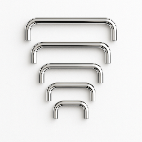 Charlie Bar Pull — Polished Chrome / 3"