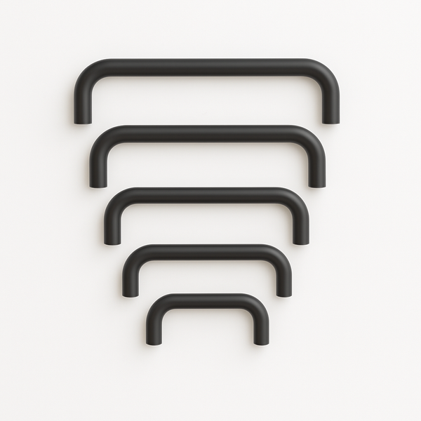 Charlie Bar Pull — Matte Black / 3"