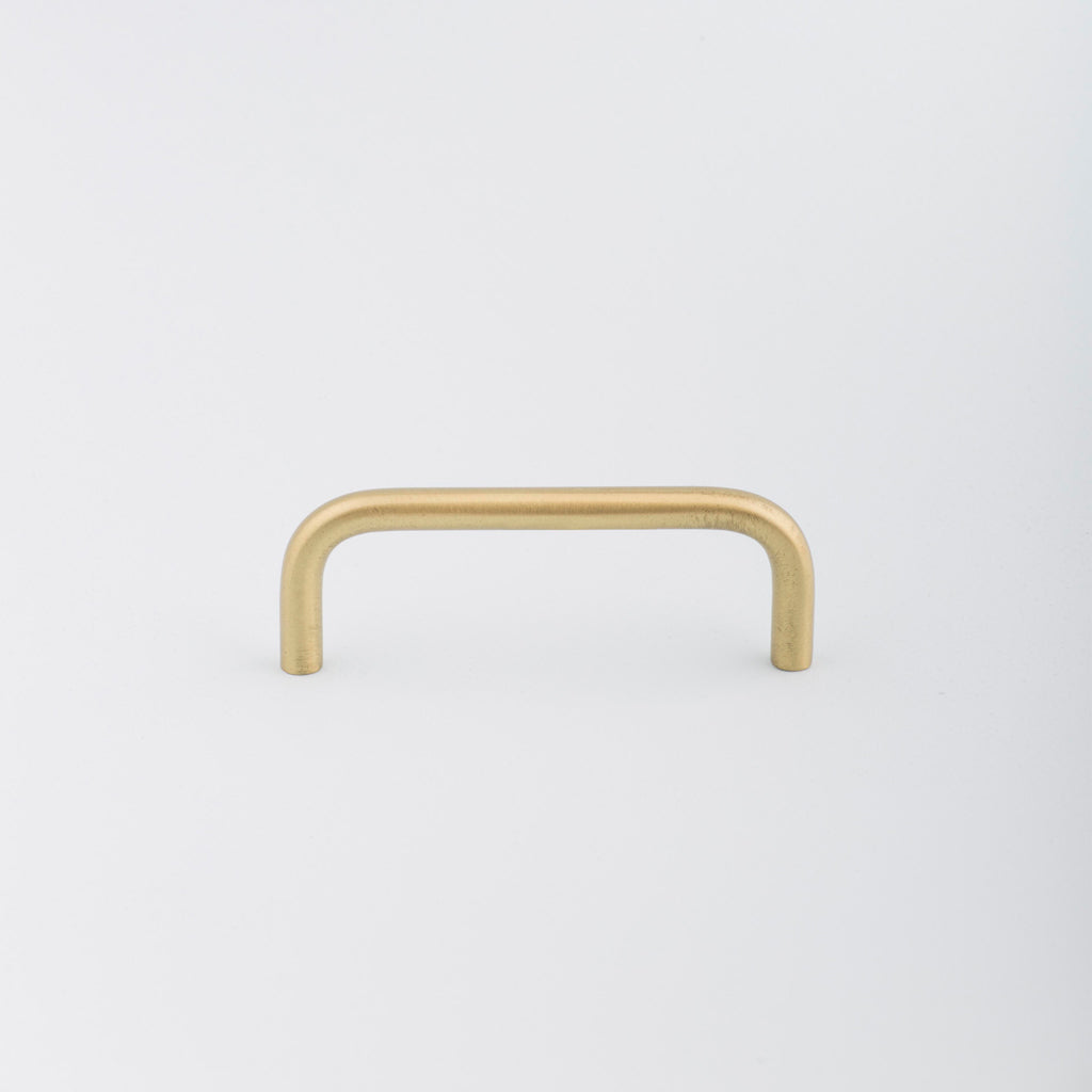 Brass Cabinet Handle made in Toronto. Modern hardware.