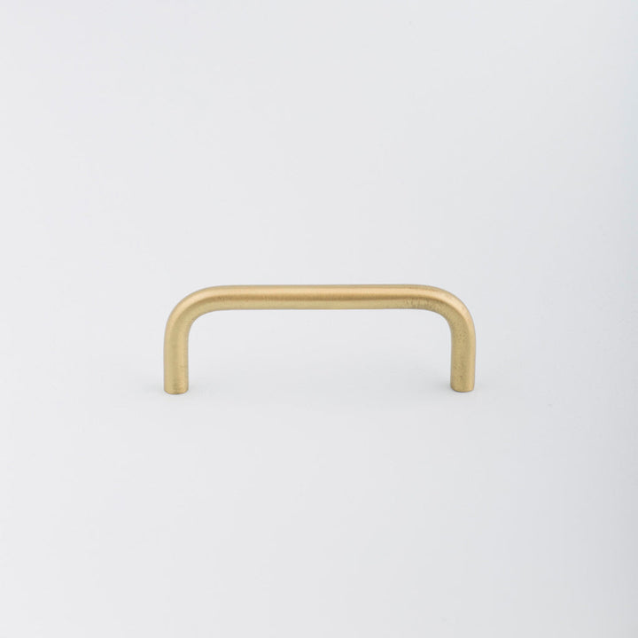Brass Cabinet Handle made in Toronto. Modern hardware.