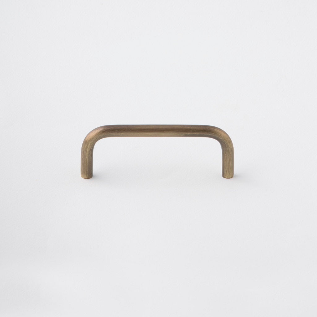Antique Brass Cabinet Handle made in Toronto. Modern hardware.