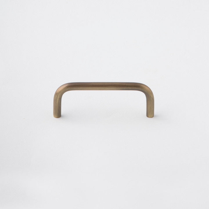 Antique Brass Cabinet Handle made in Toronto. Modern hardware.