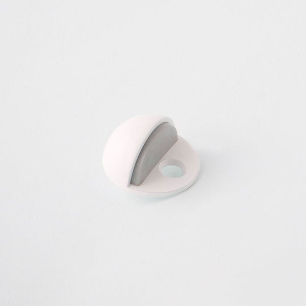 Charlie Circle Door Stop — Gloss White