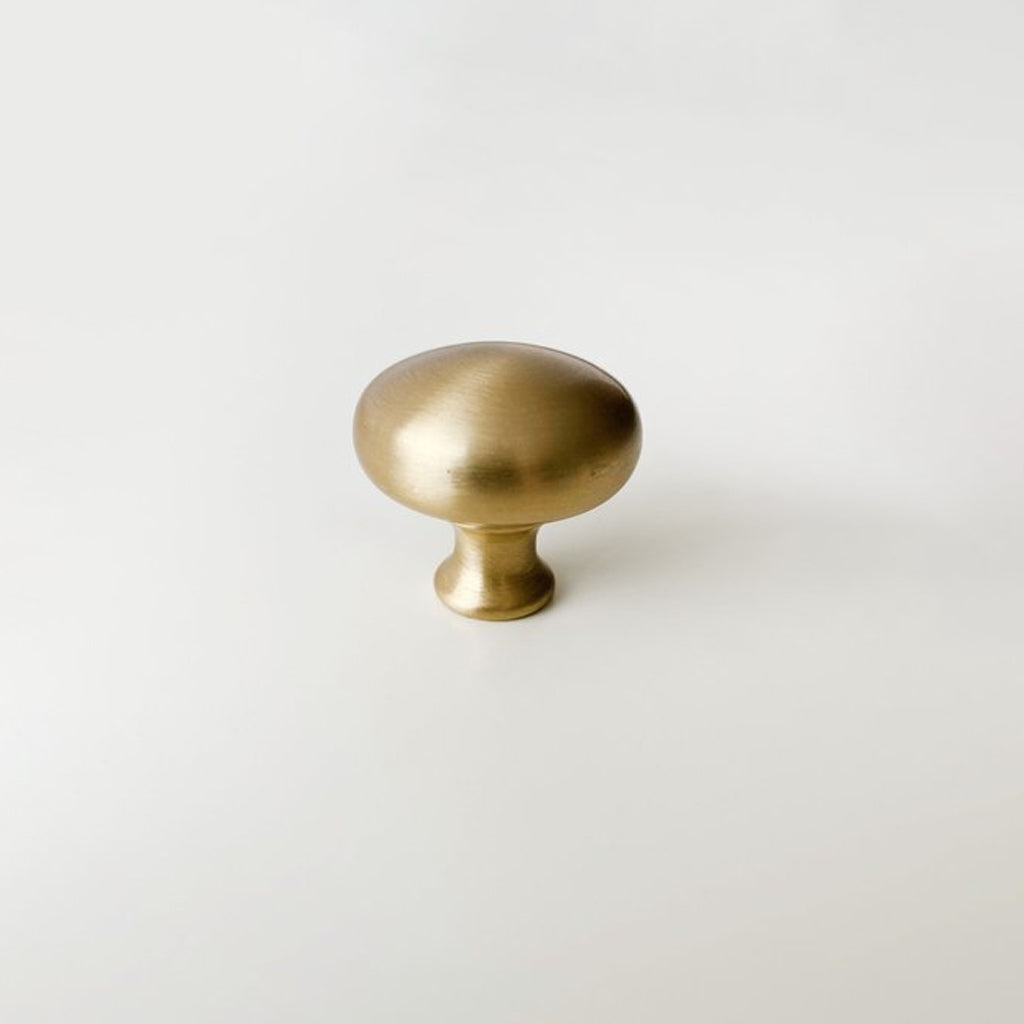 A CBH Charlie Finish Sample door knob on a white background.