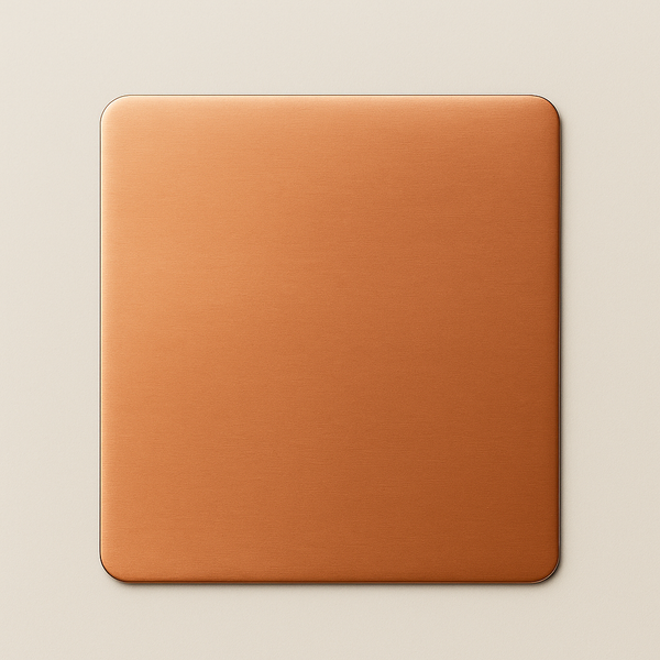 Charlie Finish Sample — Bright Copper