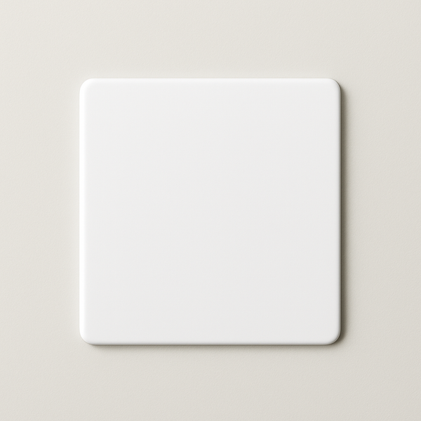 Charlie Finish Sample — Gloss White