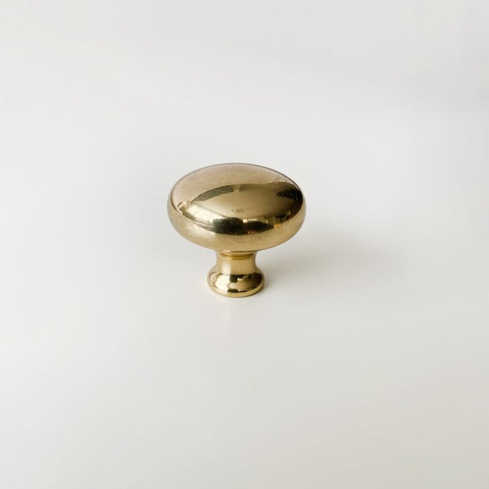 a CBH Charlie Finish Sample door knob on a white background.