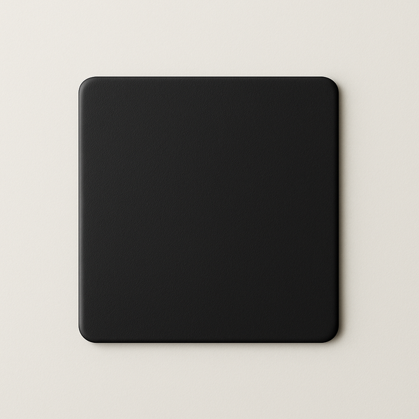 Charlie Finish Sample — Matte Black