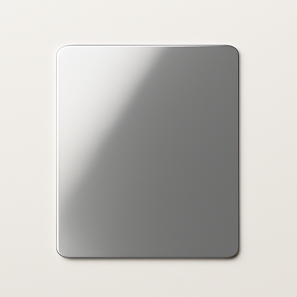 Charlie Finish Sample — Polished Stainless Steel