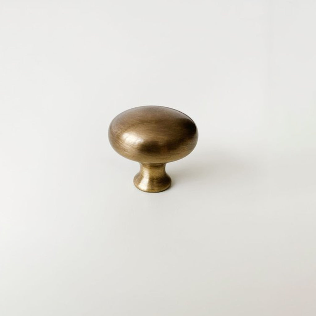 a CBH Charlie Finish Sample door knob on a white background.