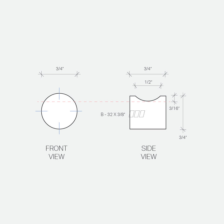 Charlie Groove Knob Hook