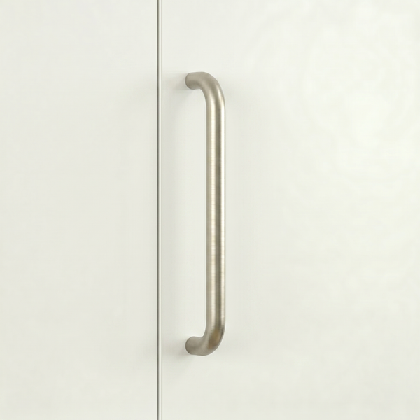 Charlie Radius Cabinet & Appliance Pull — Satin Nickel / 24" / 3/4"