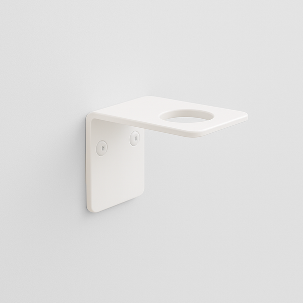 Charlie Soap Holder Wall Bracket — Gloss White