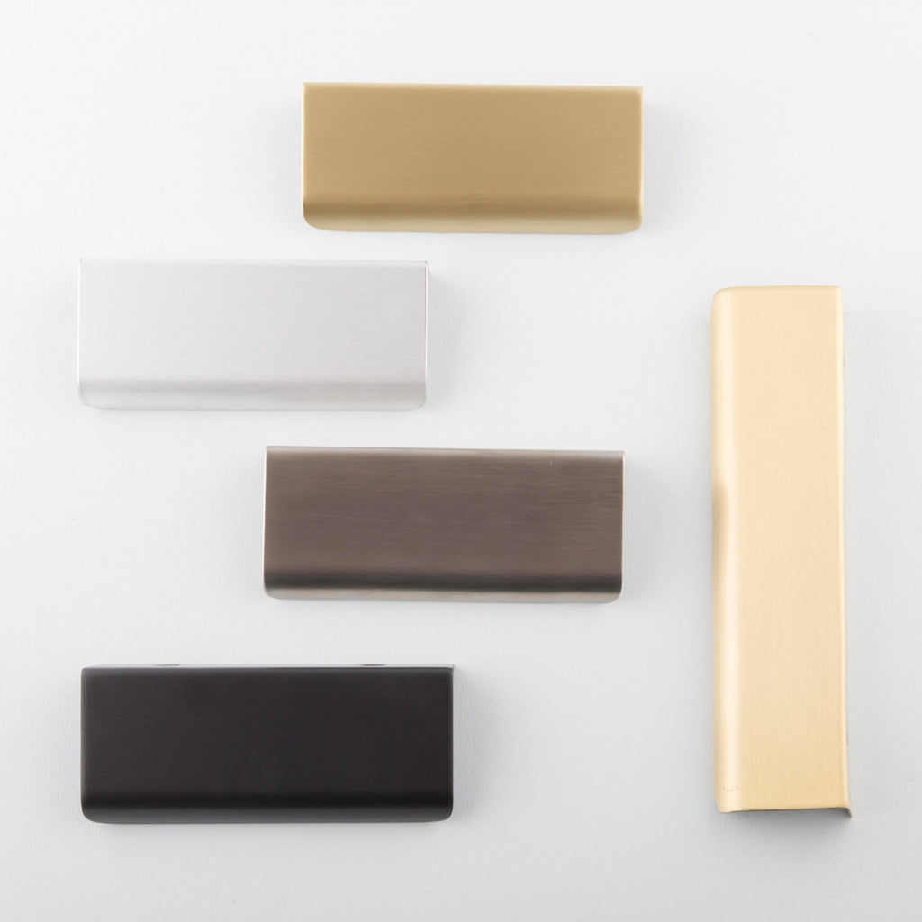 CBH tab pulls for cabinets. Simple and minimal hardware. Made in Toronto