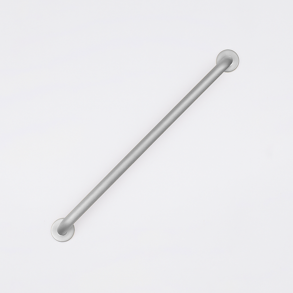 Charlie Straight Grab Bars — Smooth Satin Stainless Steel / 457 mm (18") / Exposed