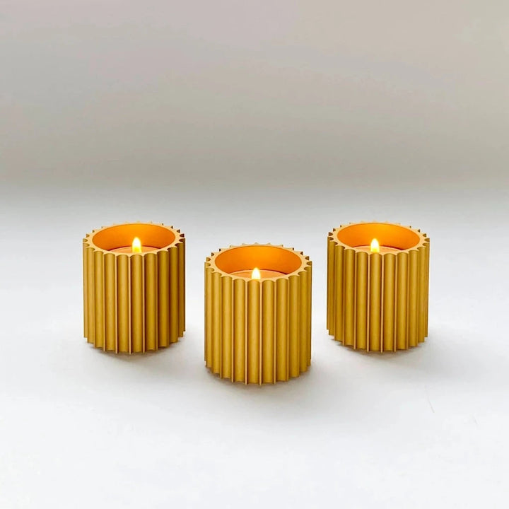 Column Candle Holders by Object/Interface