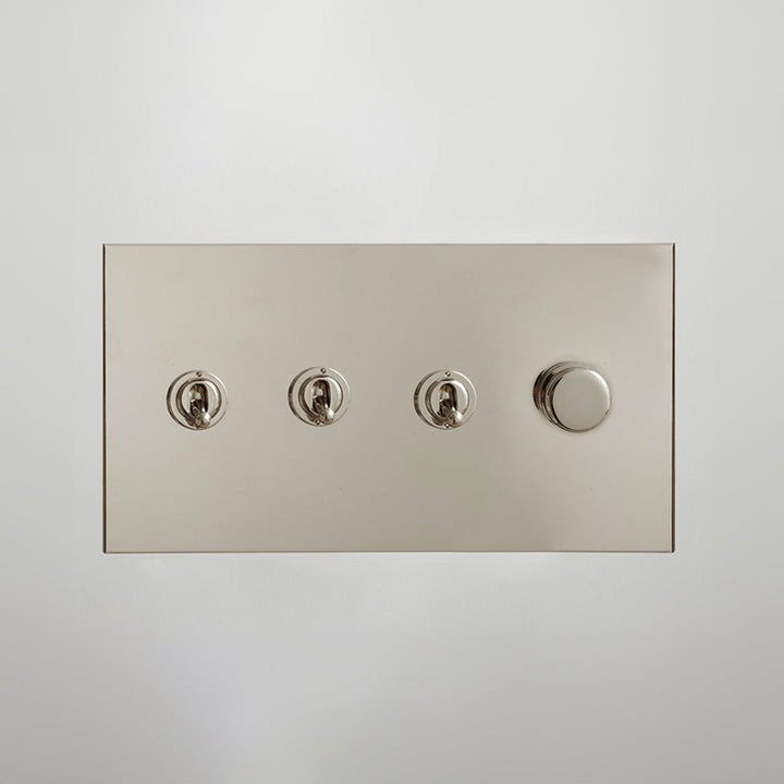 Combination Rotary Dimmers and Toggle Switches by Forbes & Lomax