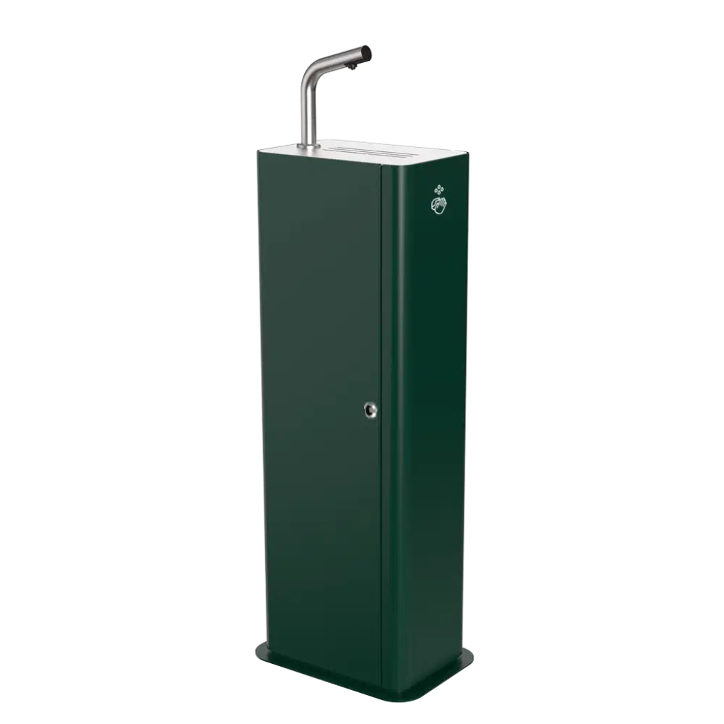 Dan Dryer Column Sanitizer Stand
