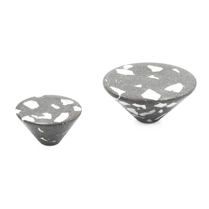 Fun Terrazzo Knobs in White