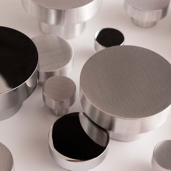 Dot Knob — 30 / Polished Stainless Steel