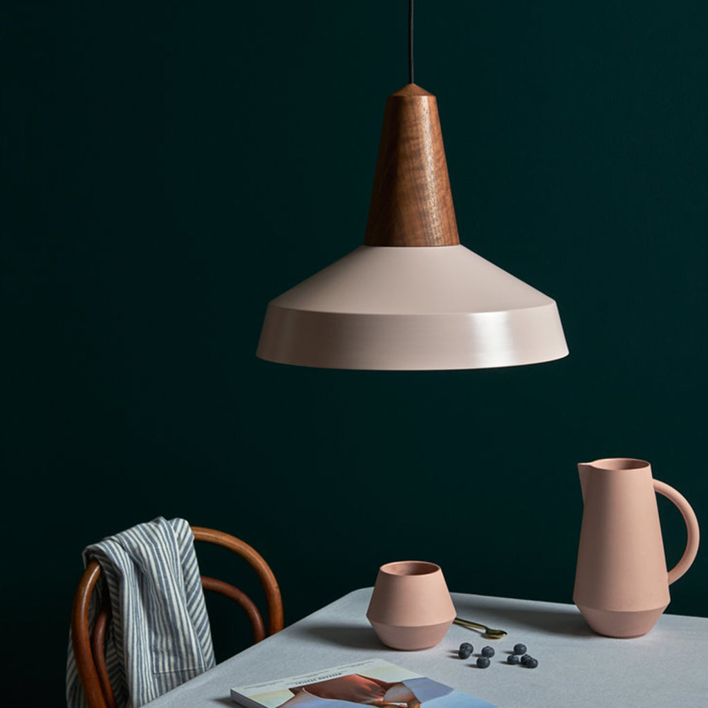 pink circus pendants by schneid studio