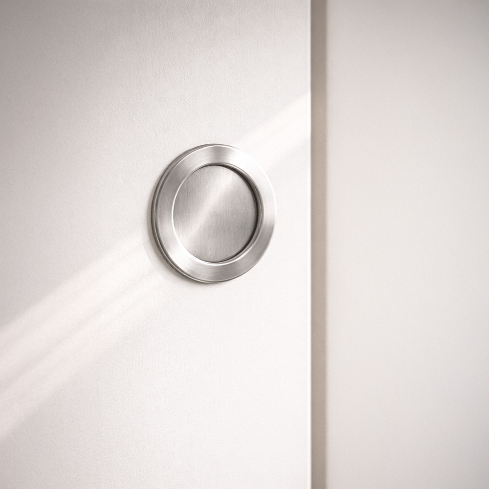 Explore Round Flush Pull Passage Set