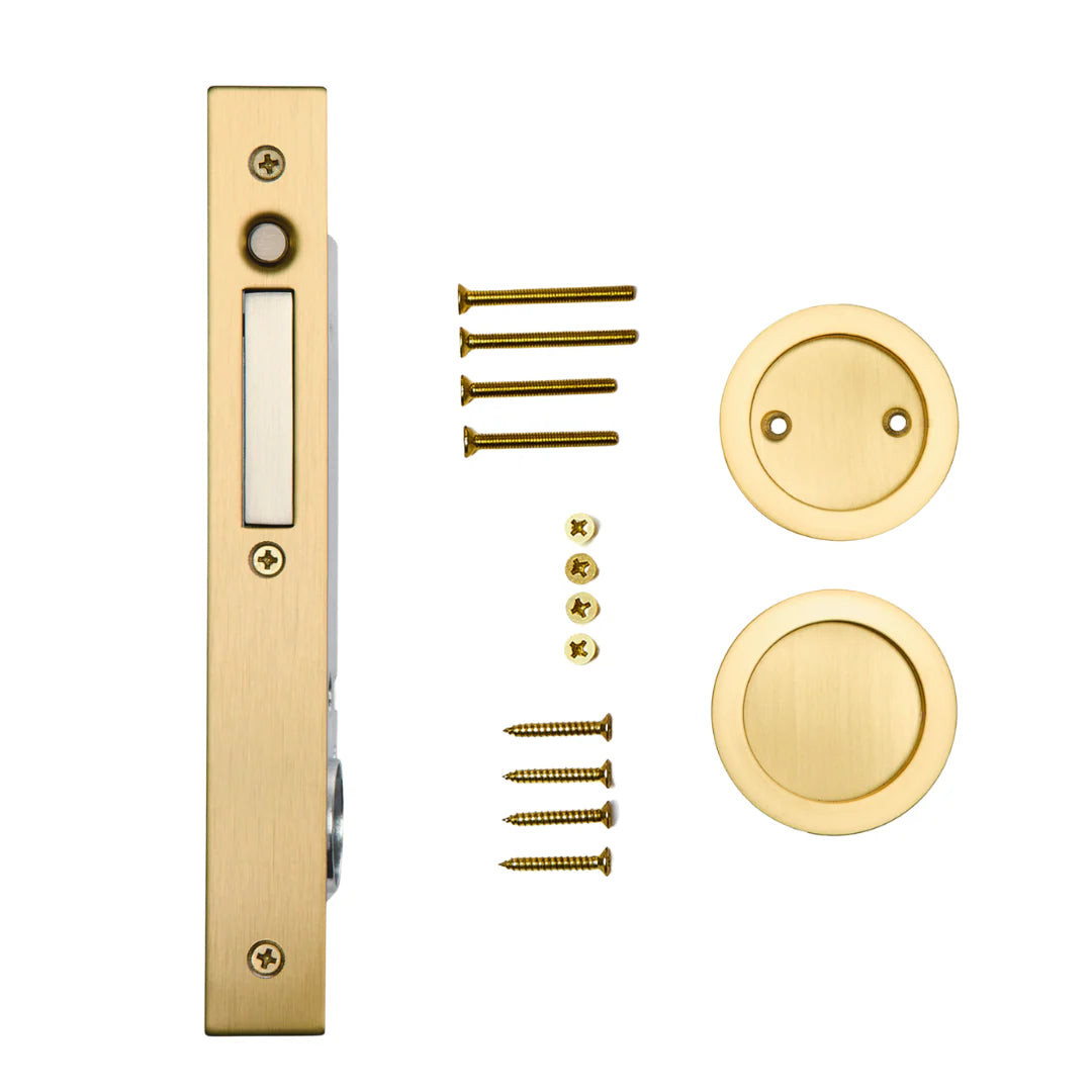 Explore Round Flush Pull Passage Set