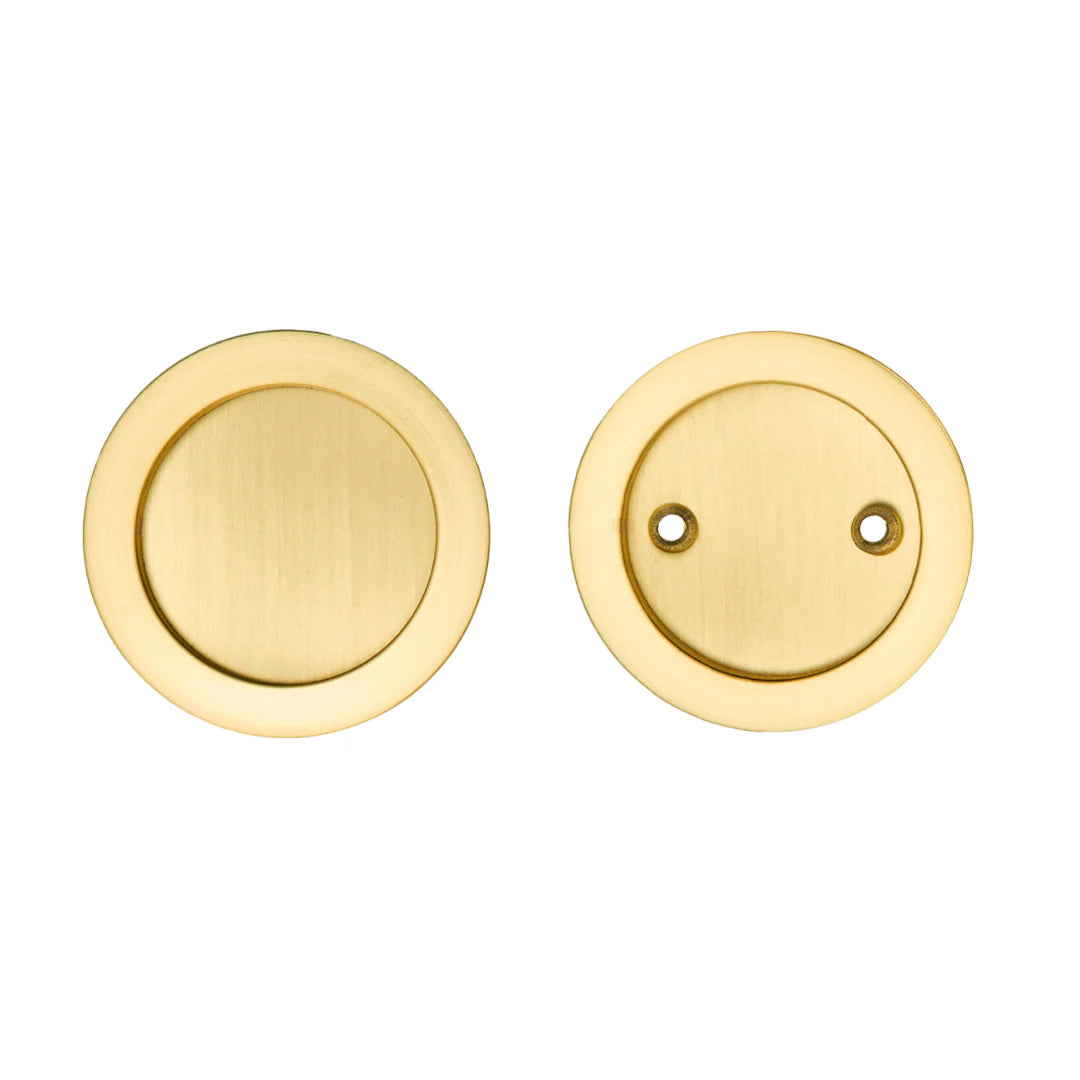 Explore Round Flush Pull Passage Set