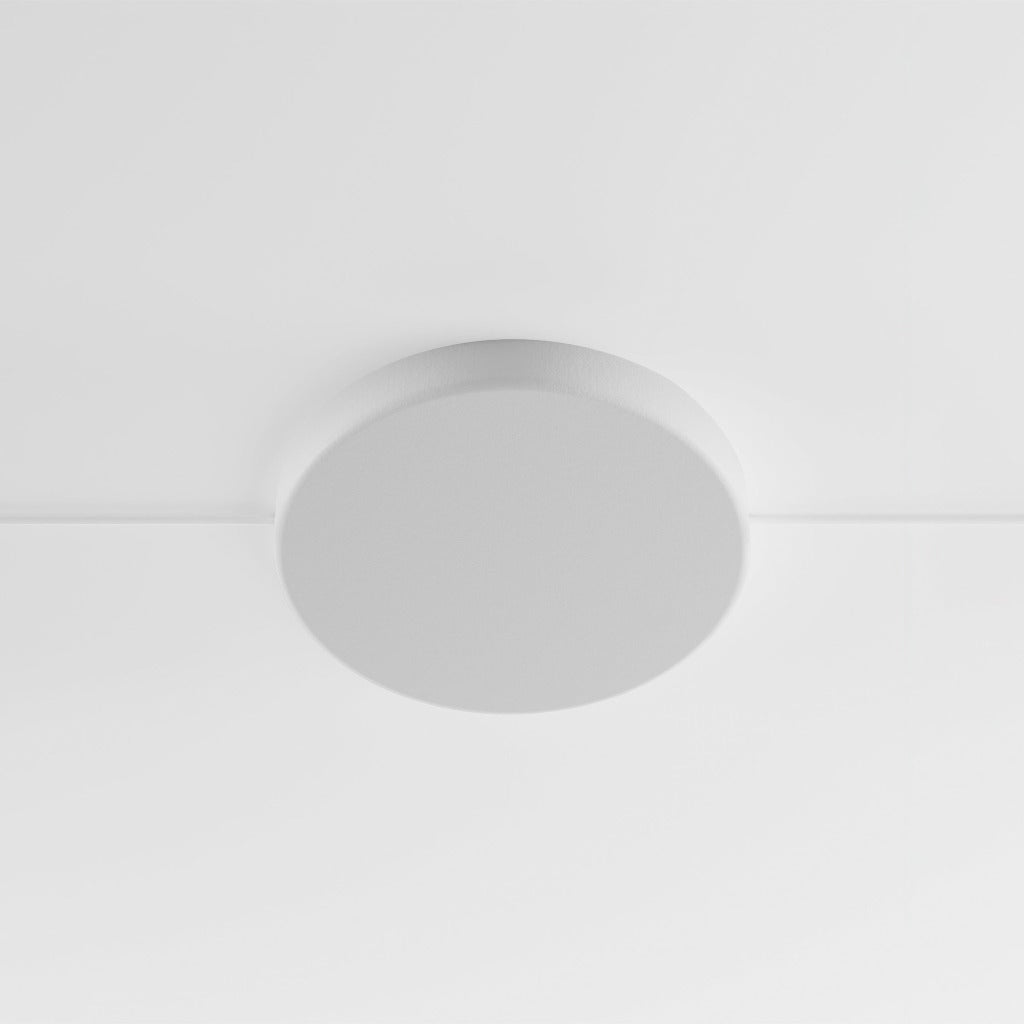 Form Suspension Light center canopy in white