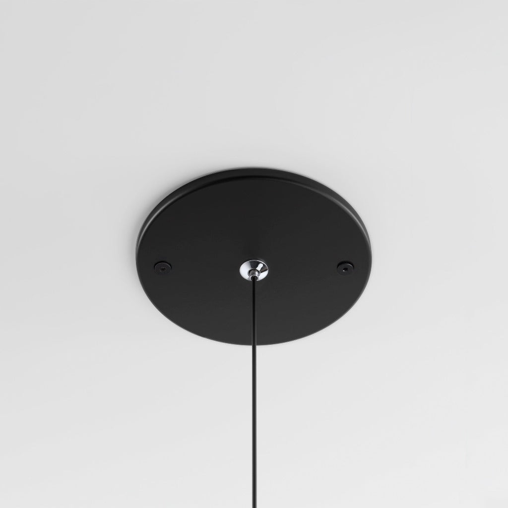 Form Suspension Light canopy in black