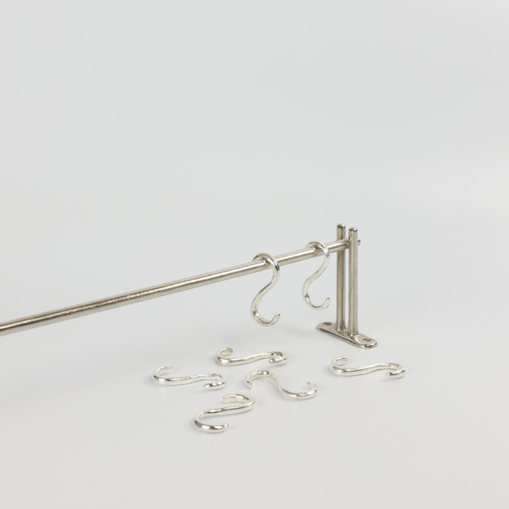 Hanging rail in nickel