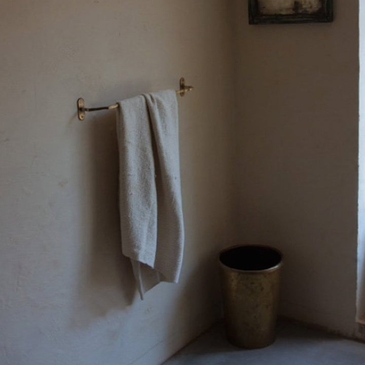 Elegant Brass Towel Bar
