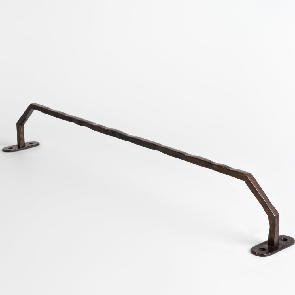 Elegant Carbon Black Towel Bar