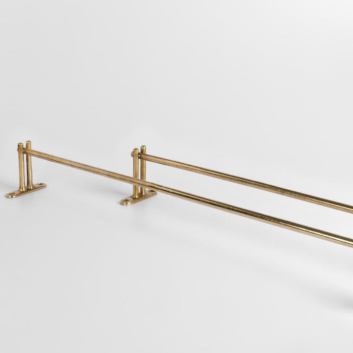 Elegant Brass Towel Bar