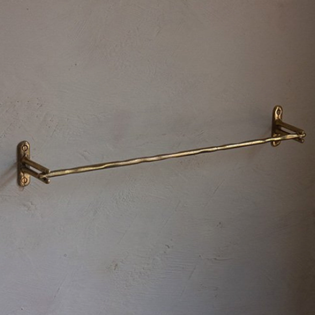 Elegant Brass Towel Bar