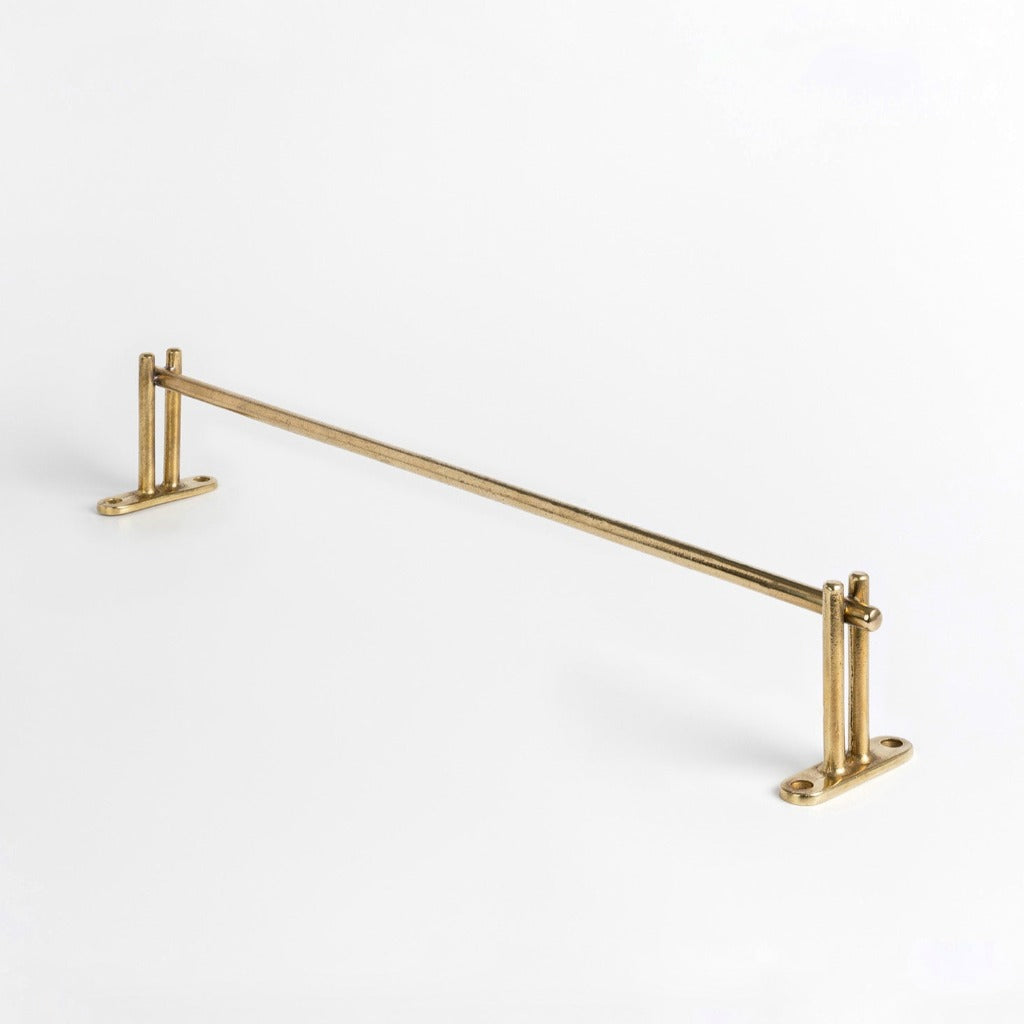 Elegant Brass Towel Bar