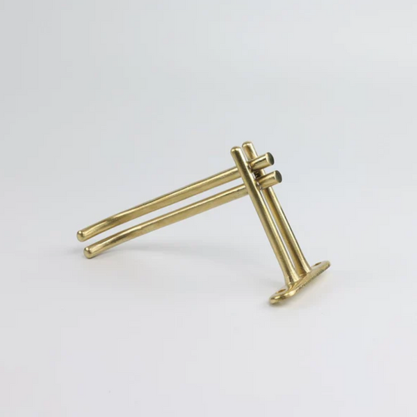 Forme No. 17 Toilet Roll Holder — Brass