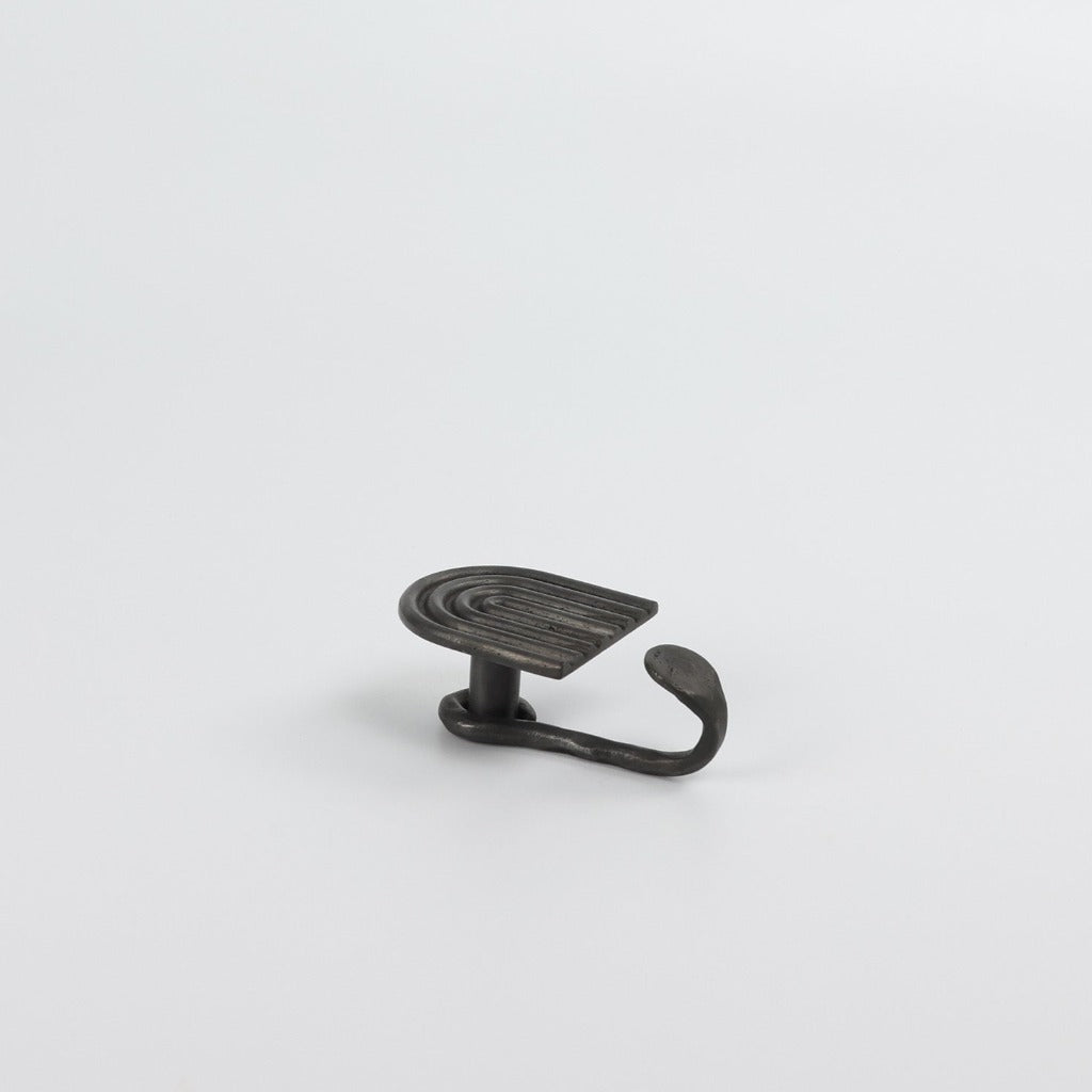 Carbon black finish Libre No. 9 Hook with extended hook