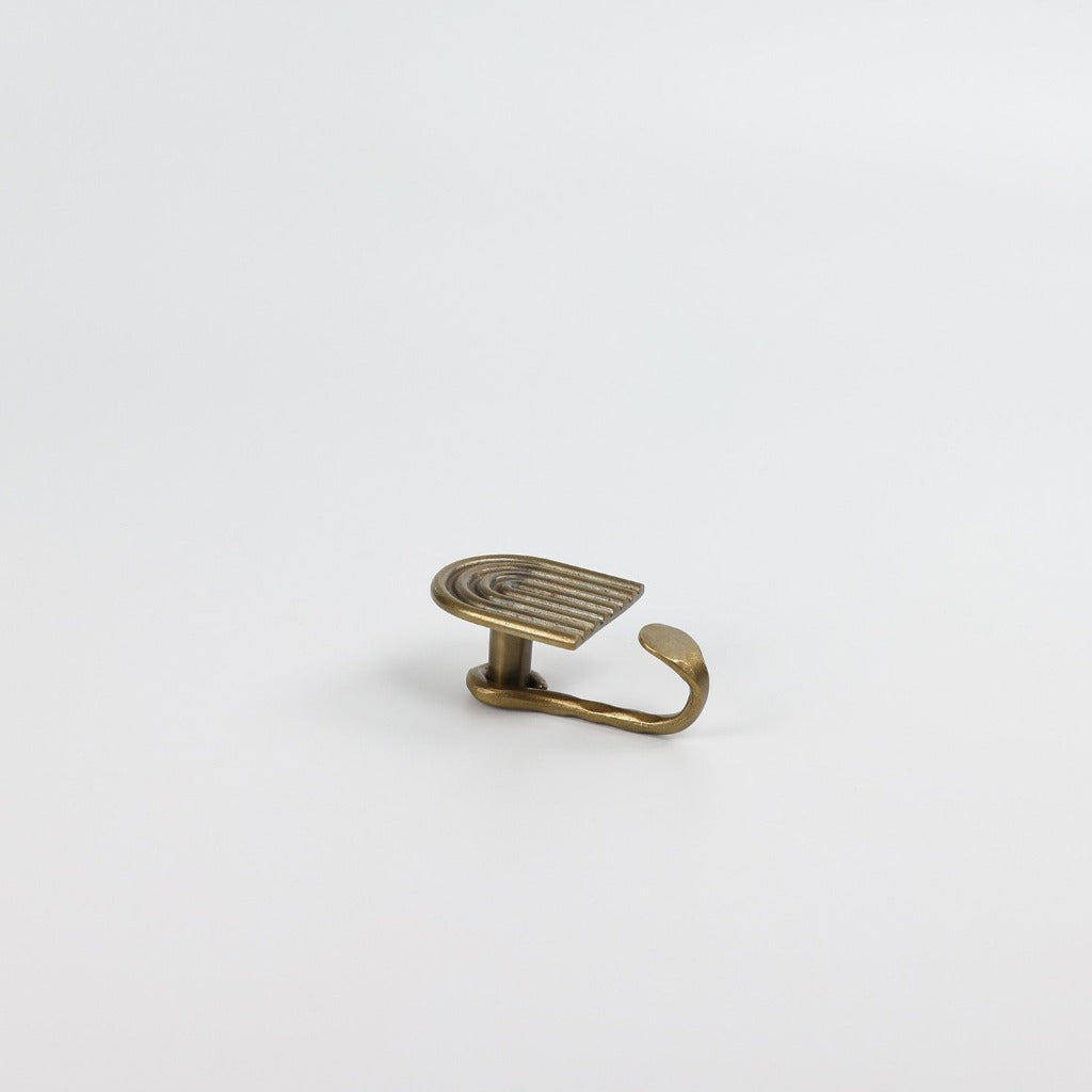 Bronze finish Libre No. 9 Hook with extended hook