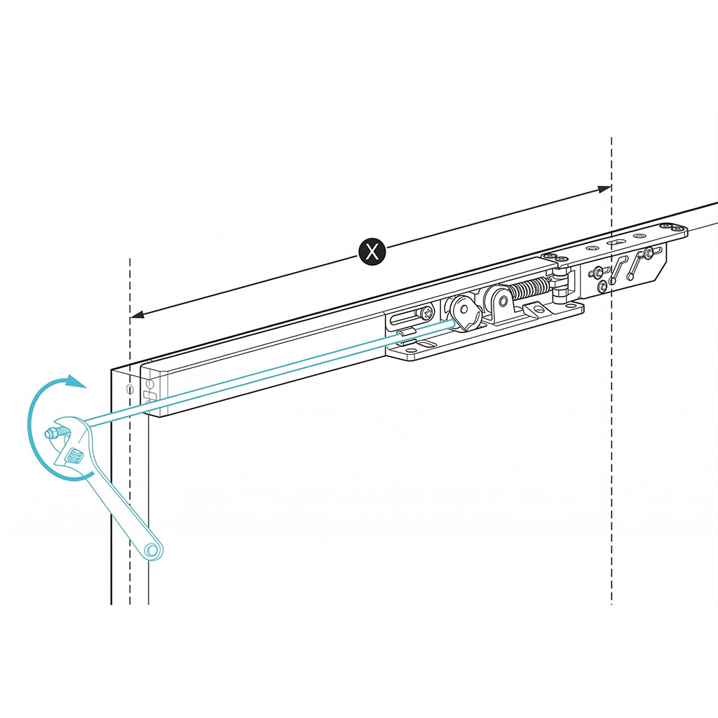 FritsJurgens Hexagon Guide — Top Pivot Installation Tool
