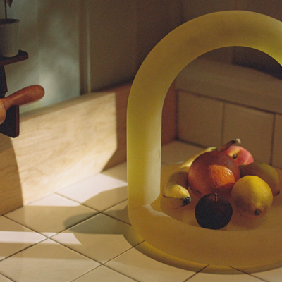 Yellow Frooot Bowl still life in Kitchen