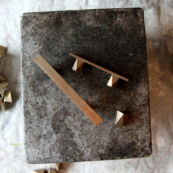 Geo Handle — Warm Bronze / 304 mm (12")