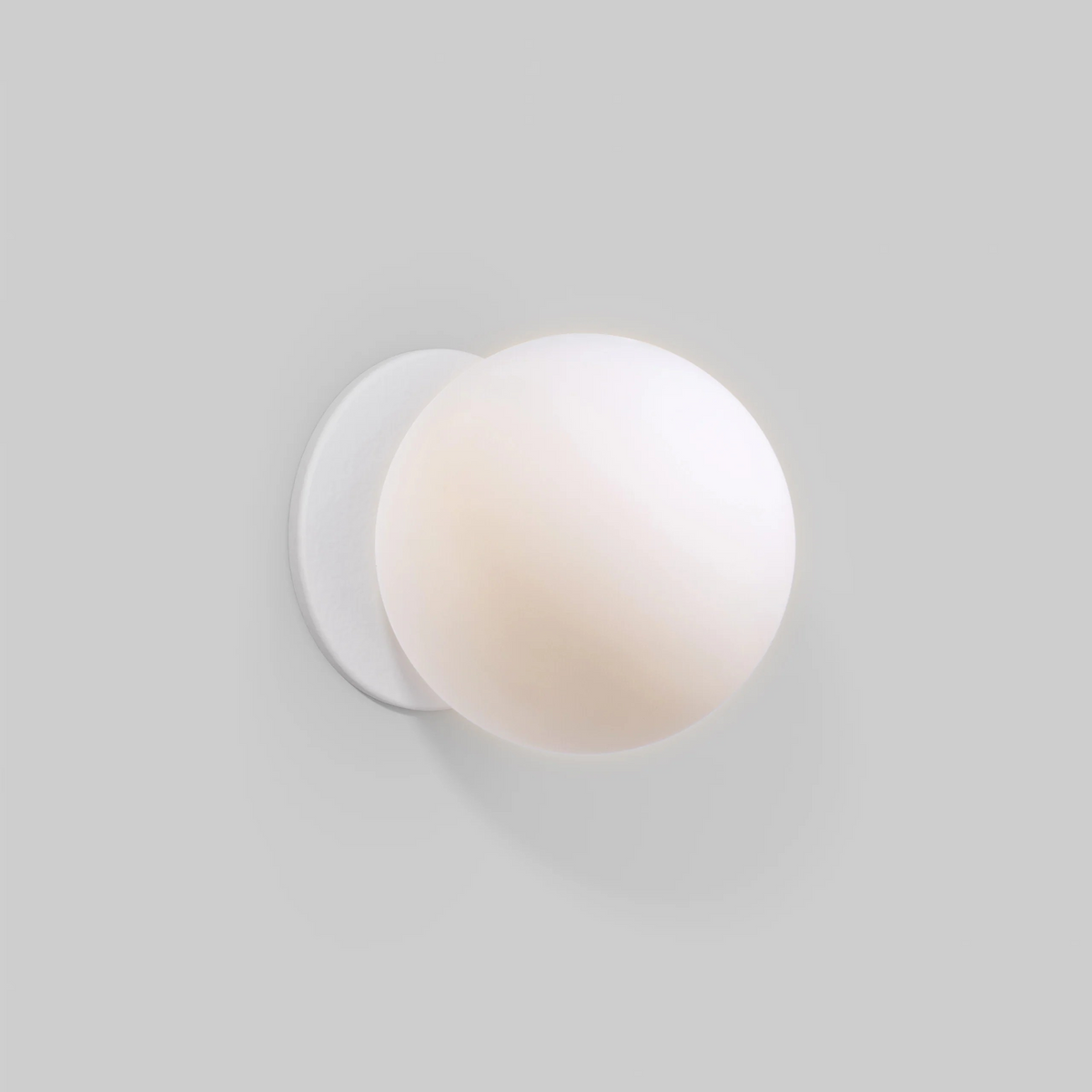Glass 120 is as simply named as it is designed. A 120 millimetre diameter, acid etched, glass globe provides a warm, even glow.