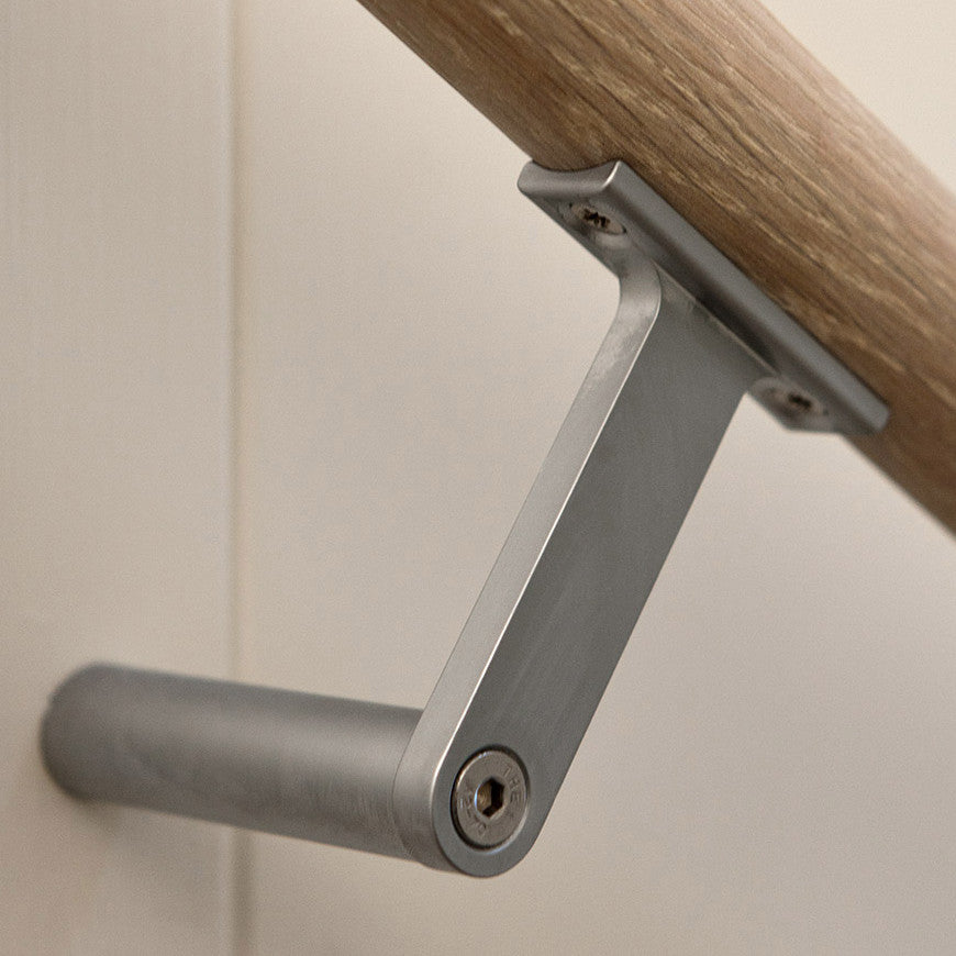 Modern stainless handrail bracket
