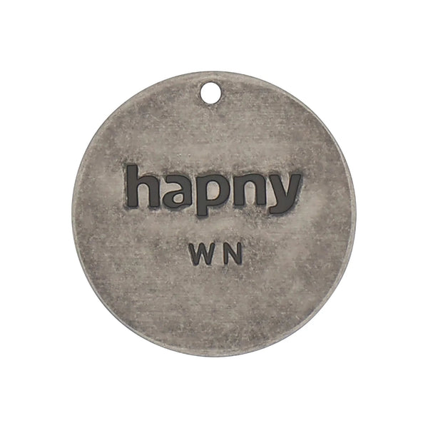 Hapny Home Finish Samples — Weathered Nickel