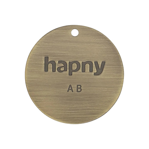 Hapny Home Finish Samples — Aged Brass