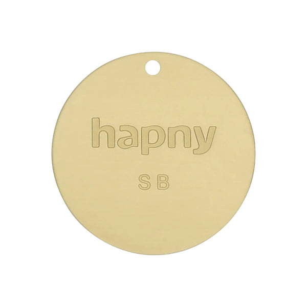 Hapny Home Finish Samples — Satin Brass