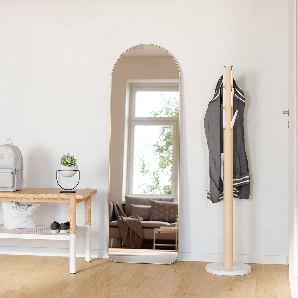 Hubba Arched Leaning Mirror | Wall Hardware | Casson Hardware