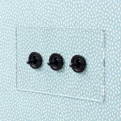 Invisible Plate Toggle Switches by Forbes & Lomax